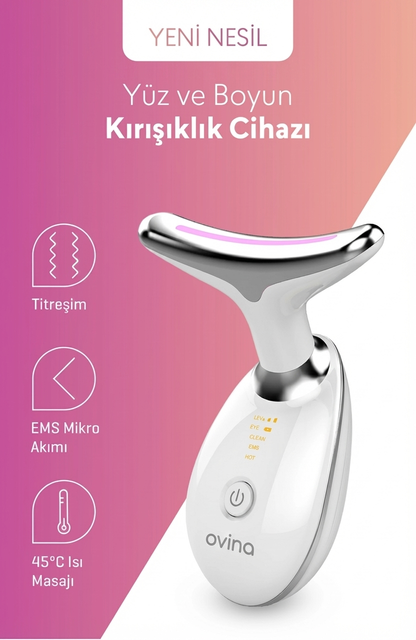 Yüz EMS Cihazı – Evde Profesyonel Cilt Sıkılaştırma ve Tonlama