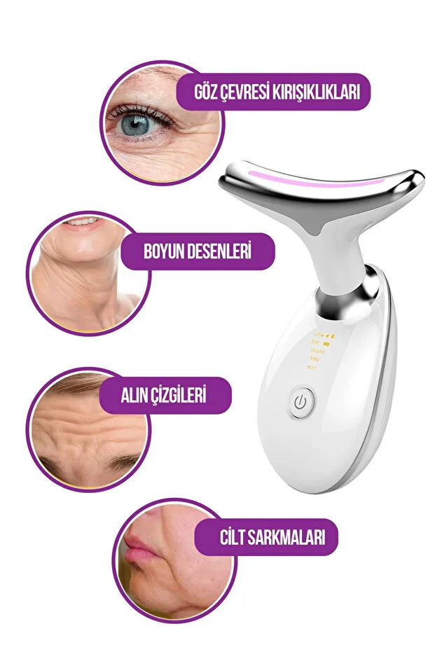 Yüz EMS Cihazı – Evde Profesyonel Cilt Sıkılaştırma ve Tonlama